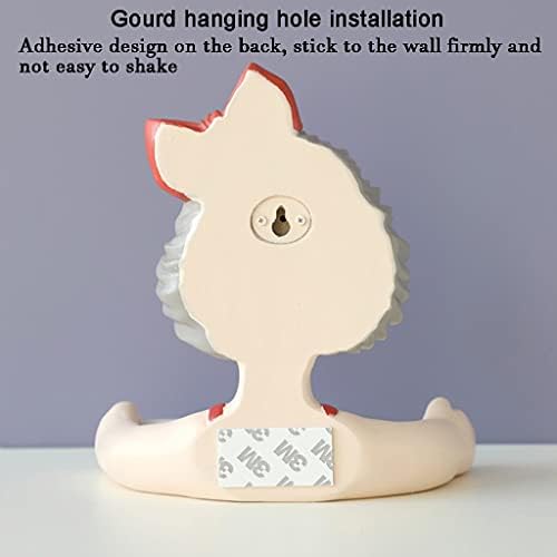 Cute Bowknot Girl Toilet Paper Holder
