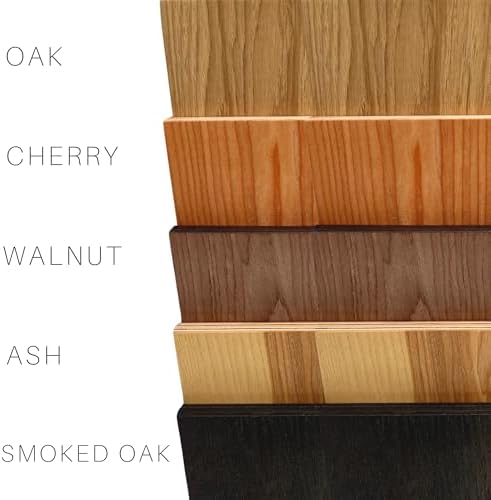 Wood Toilet Paper Holder Wall Mount for Multiple Rolls