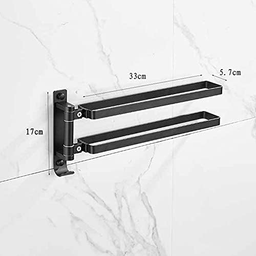 High-Quality Black Towel Rail for Bathroom