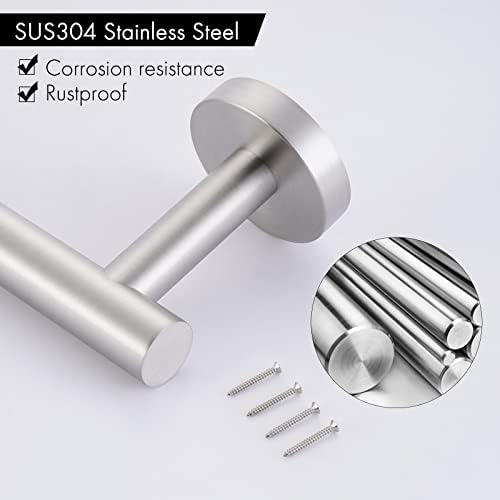 KES 2-Pack Bathroom Robe Hook Holder - Rust-Proof and Easy to Install