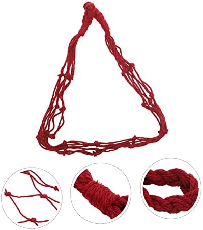 Zerodeko 3 Set Style Braided Cotton Rope Toilet Paper Holder Stand - 2pc3