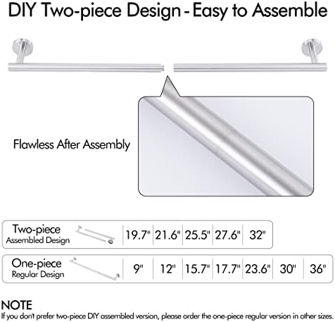 KES Stainless Steel Towel Bar