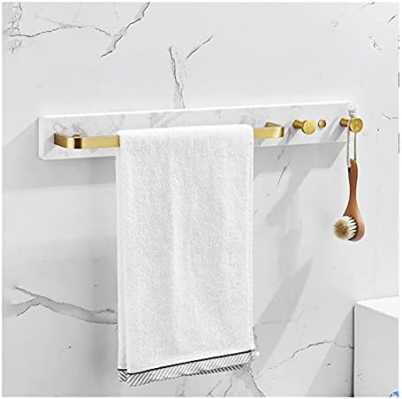 Perfect Space Aluminum Towel Bar with Hook