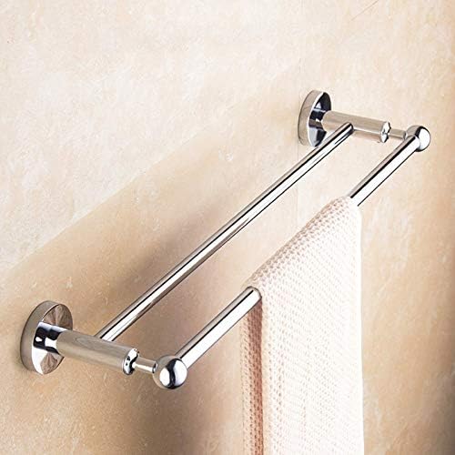 BOCbco Wall Mounted Towel Rail Bar 30Cm Stainless Steel