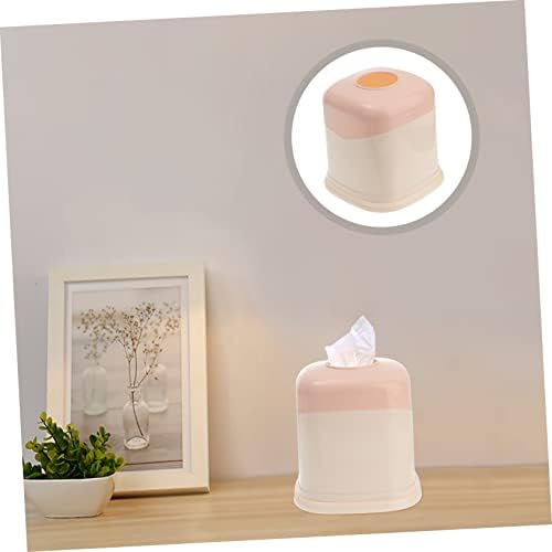 Jumbo Plastic Toilet Paper Holder with Creative Lid