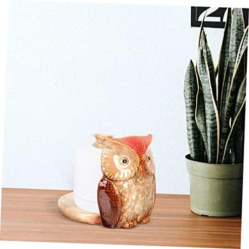 Stylish Owl Roll Paper Stick Place Holder