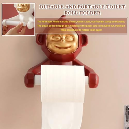 Stylish Monkey Shape Toilet Paper Holder
