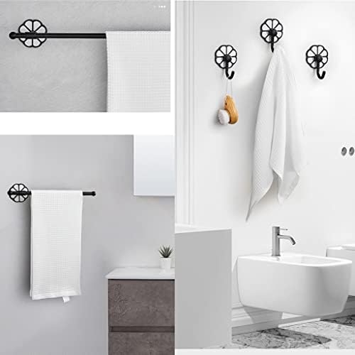 Premium Black Towel Rail for Bathroom Easy to Install Durable
