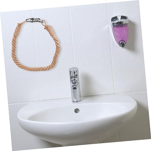 Elegant Nautical Towel Paper Holder for Bathroom Wall Mount