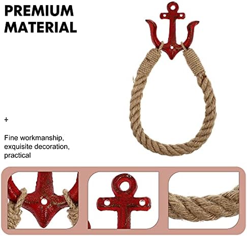Nautical Rope Toilet Paper Holder