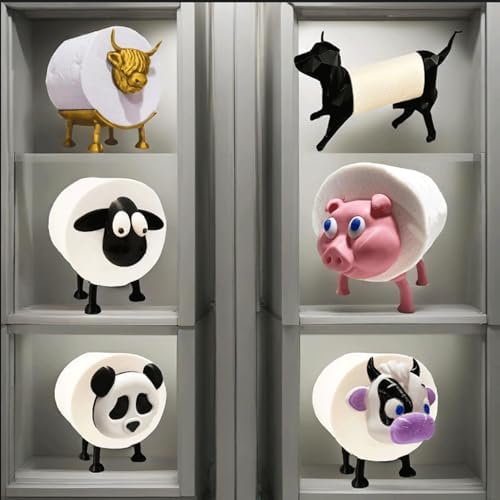 Funny Sheep Toilet Paper Holder Bathroom Animal decor