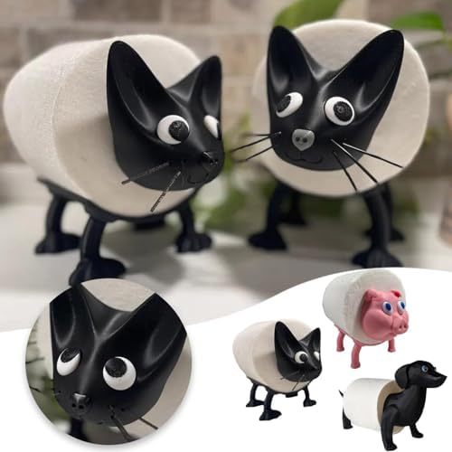 LOVE Our Cute Animal Shaped Toilet Paper Holder Add Whimsy to Your Bathroom