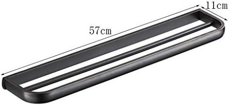 BOCbco Brass Vintage Black Towel Rail