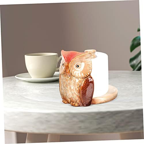 Stylish Owl Roll Paper Stick Place Holder