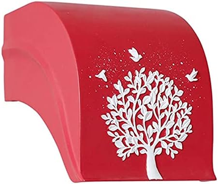 HASMI Wall-Mounted Toilet Paper Holder Decorative Bathroom Organizer