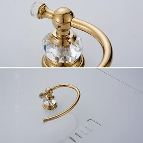 Rose Gold Eurolish Towel Rack Bathroom Towel Organizer