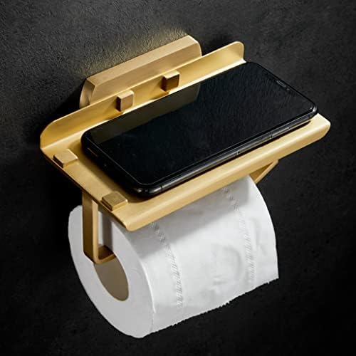 Stylish Brushed Gold Bathroom Towel Rack