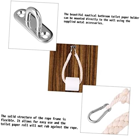 Angoily Coastal Rope Toilet Paper Holder