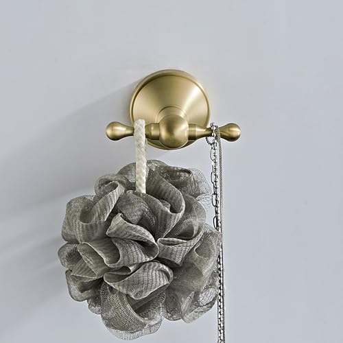 Flybath antique brass towel hook bathroom wall mount