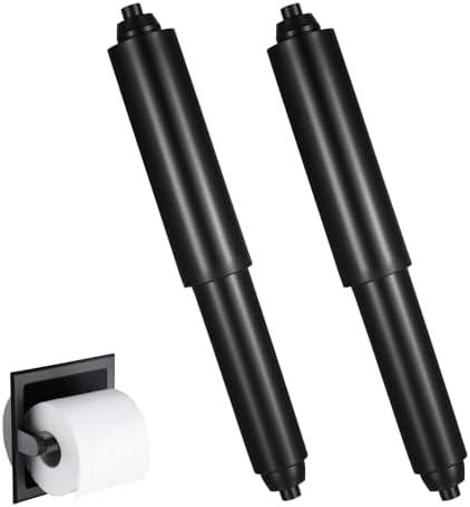 Adjustable 2-Piece Toilet Paper Holders for Home