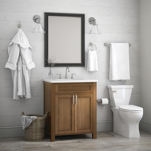 SpotShield Brushed Nickel Towel Hook Double J 1-Pack