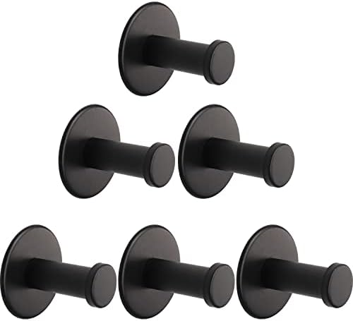 6-Piece Bath Towel Hooks Ultimate Performance