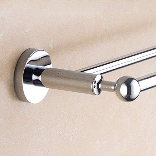 BOCbco Wall Mounted Towel Rail Bar 30Cm Stainless Steel