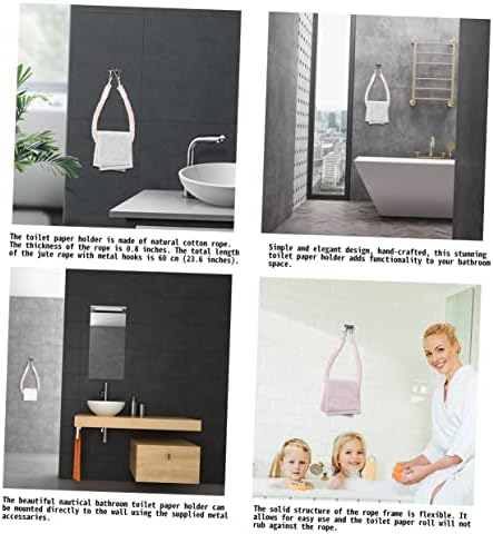 Nautical Toilet Paper Holder Towel Rail