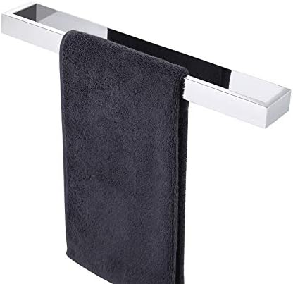 KESBath Towel Holder Stainless Steel Towel Rack Self-Adhesive Easy to Install