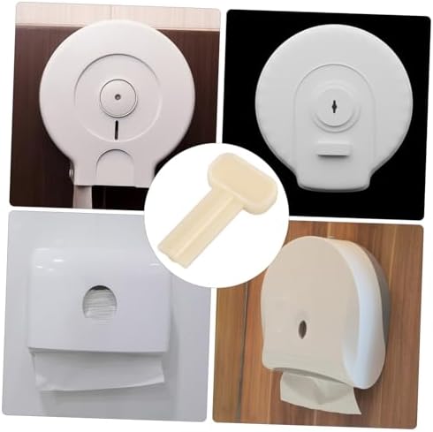 Hohopeti Bathroom Paper Roll Holder Box Key Replacement
