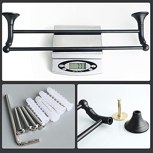 DCIustfHETowel Rail Rack Space Saver Towel Hanger for Bathroom Kitchen