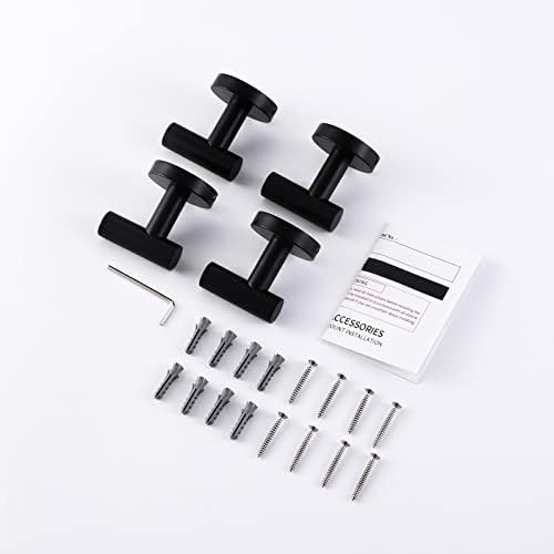 KES Modern Stainless Steel BathroomRobe Towel Hook Set