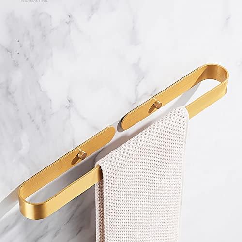 Towel Rail Gold Finish Easy Install Premium Bathroom Towel Bar