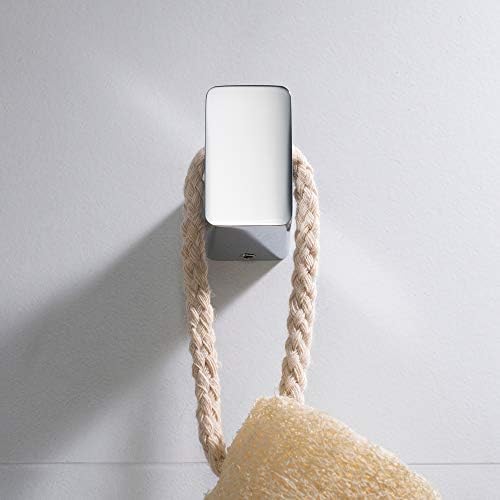 Sleek Chrome Bathroom Robe Hook