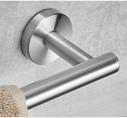Stainless Steel Wall-Mounted Towel Holder Space-Saving Design for Minutes