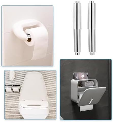 Adjustable 2-Piece Toilet Paper Holder Replacement