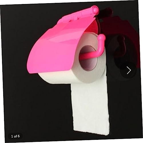 Suction Cup Toilet Paper Holder U-Design Bathroom Accessory Easy Install