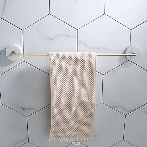 Rustproof Brass Towel Rail Wall-Mounted for Marble Bathrooms
