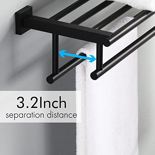 Stainless Steel Towel Rack for Bathroom - Durable Rust-Proof Towel Holder