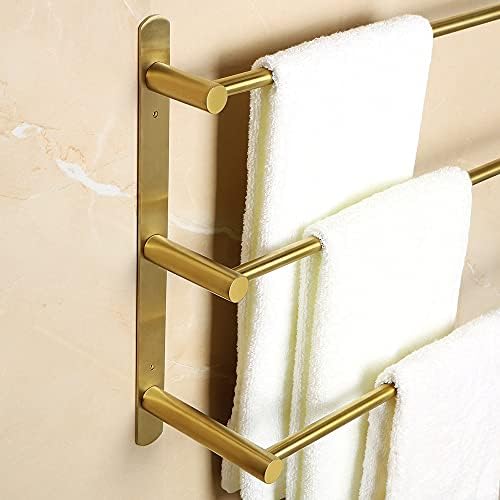 Stylish Durable 24-Inch Towel Rail with Matte Black Finish