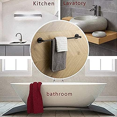 Durable Stainless Steel Towel Rail for Bathroom Wall-Mounted Towel Holder Adjustable