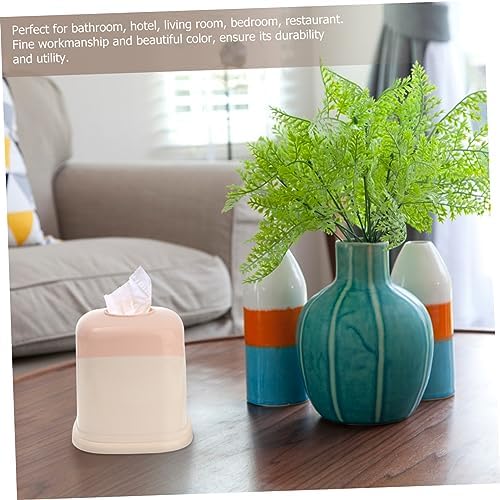 Jumbo Plastic Toilet Paper Holder with Creative Lid