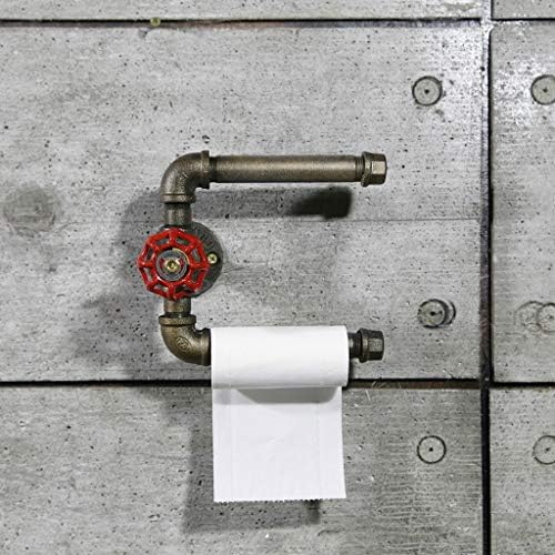 JHSLXD Retro Industrial Toilet Paper Hanger