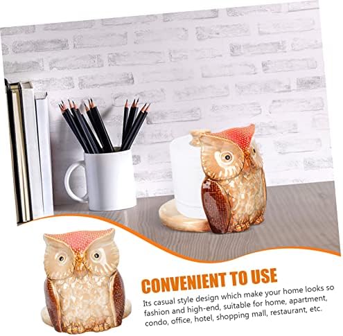 Stylish Owl Roll Paper Stick Place Holder
