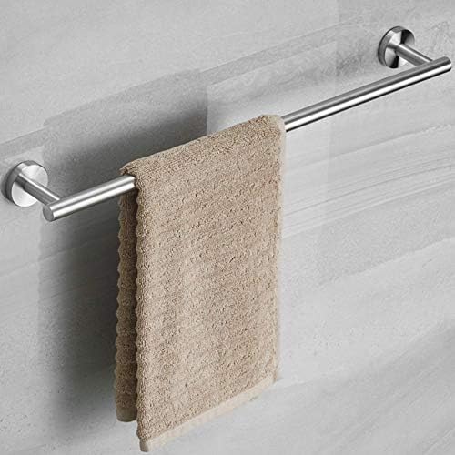 Stainless Steel Wall-Mounted Towel Holder Space-Saving Design for Minutes