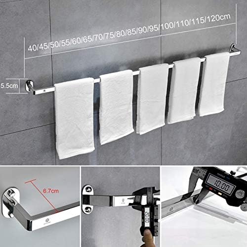 Stainless Steel Wall-Mounted Towel Rail