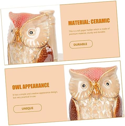 Efficient Owl Shaped Tissue Paper Holder for Small Spaces