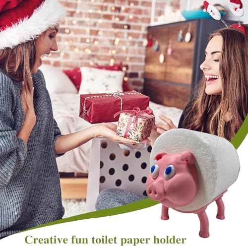Charming Animal Toilet Holder for Bathroom or Kitchen