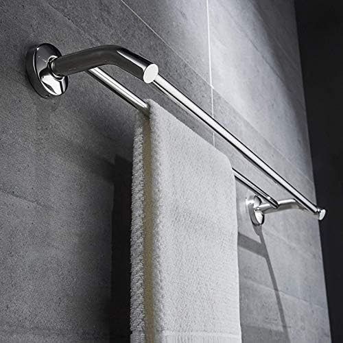 Towel Rack for Bathroom Kitchen Double Mounting Stainless Steel