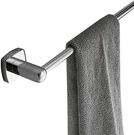 Wall-Mounted Stainless Steel Towel Rail 30Cm Polished Finish